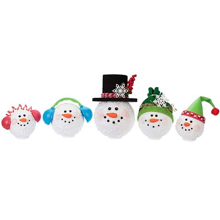 Muñecos De Nieve Sonrientes
