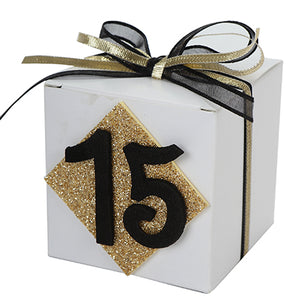 Caja 15 Años Champaña Oro