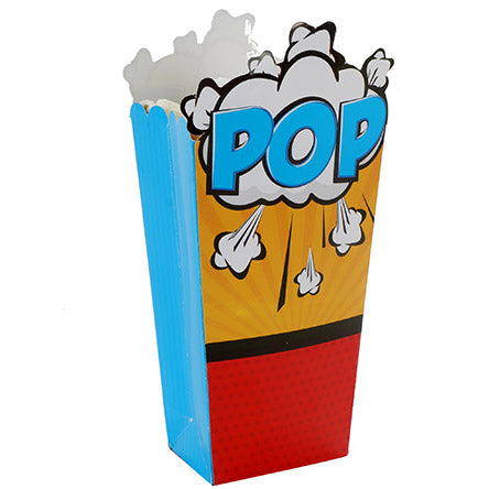 Cajita Palomitas Super Héroe