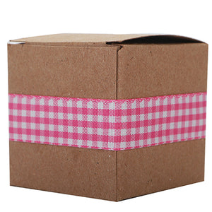 Cajita Natural Con Listón Mascota