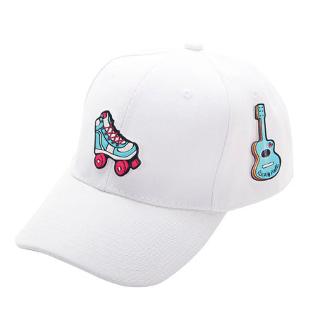 Gorra Con Patín Y Guitarra
