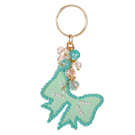 Llavero De Moño Crando Con Brillantes