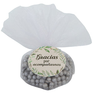 Bolsita Bolitas Plata