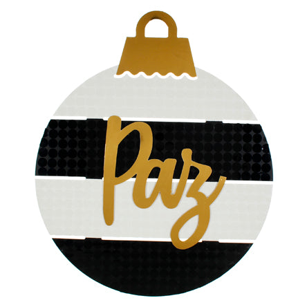 Esfera Paz Blanco/Negro