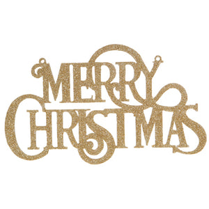 Letrero Christmas Oro