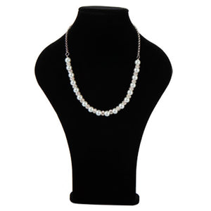 Collar De Cadena Con Perlas