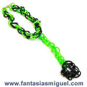Pulsera Con Anillo, Limón Blanco