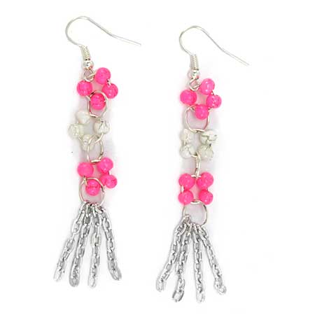 Aretes Con Argollas Con Ctas Grietas