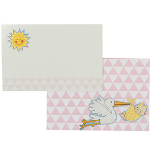 Invitación Baby Shower Rosa
