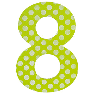 Numero 8 Con Puntos