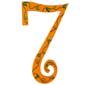 Numero 7 Decorado
