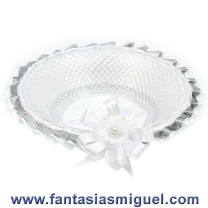 Panera Boda Blanco/ Plata
