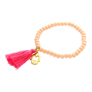 Pulsera Con Dije Y Mano De La Suerte