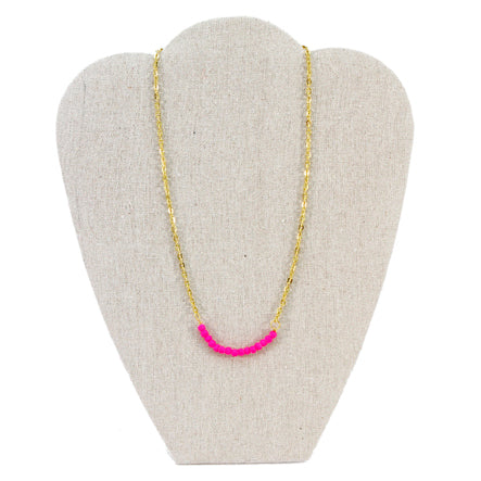 Collar Oro-Rosa