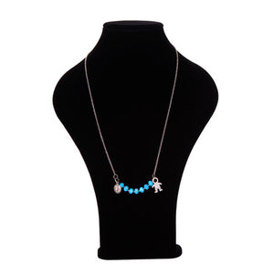Collar De Cadena Con Rondeles Y Dijes Niño