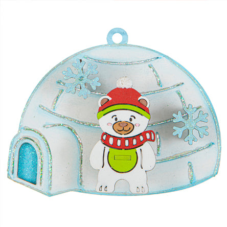 Escena Navideña Oso