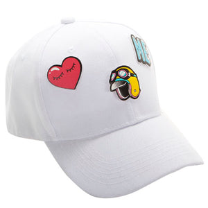 Gorra Con Calcomanías