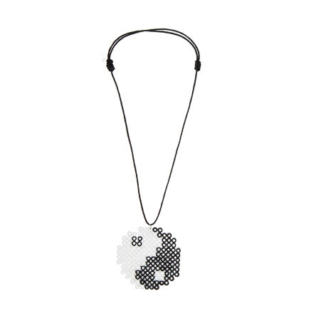 Collar Yin Yang Con Cuentas Dtubito