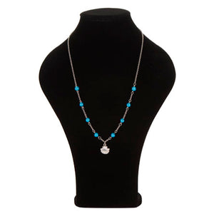 Collar De Gargantilla Con Perlas Y Dije De Concha