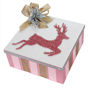 Caja De Regalo Con Reno