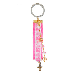 Recuerdo Llavero Baby Rosa Con Chupón