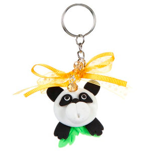 Llavero Panda De Fomi Moldeable