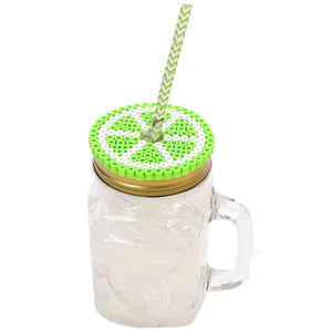 Tarro Con Tubitos Limón