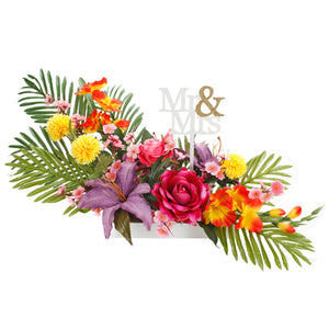 Arreglo Floral Boda Tropical