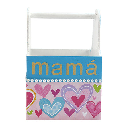Cajita Mamá Con Corazones
