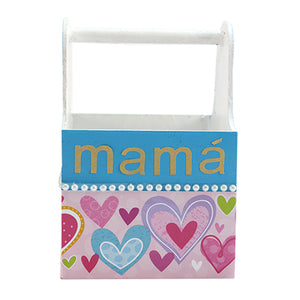 Cajita Mamá Con Corazones