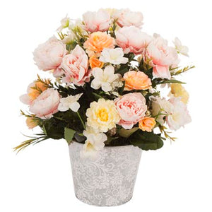 Arreglo De Flores Peony Y Magnolias