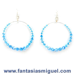 Arracadas De Cristal , Escalera Turquesa