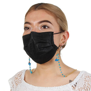 Colgante Para Cubrebocas Turquesa