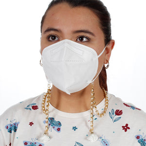 Sujetador Para Cubrebocas Con Perlas