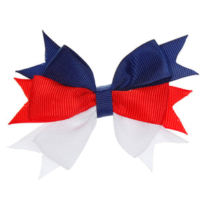 Moño Blanco, Rojo, Azul