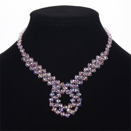 Collar Rosa Trebol
