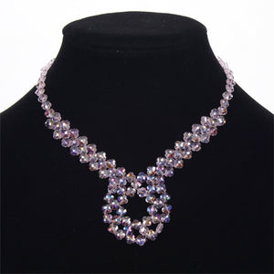 Collar Rosa Trebol