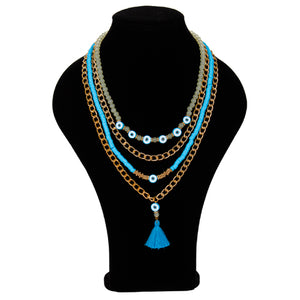 Collar Azul Ojo Turco