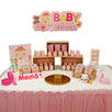Fantasías Miguel Clave:IV1377 Mesa De Dulces Baby Shower Rosa