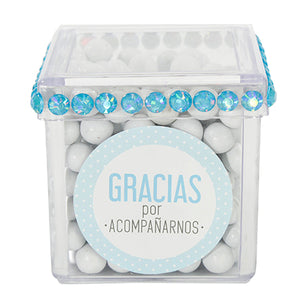 Caja Agradecimiento Con Piedras