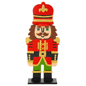 Cascanueces Rojo-Oro