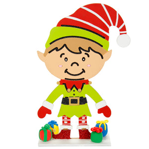 Niño Duende Con Regalos