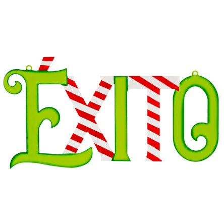 Letrero Éxito Caramelo