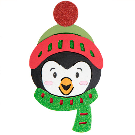 Pingüino Bufanda Verde