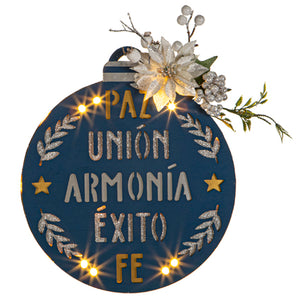 Esfera Deseos Con Nochebuena