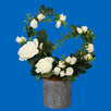 Fantasías Miguel Clave:JN92 Arreglo Floral Con Corazòn De Rosas