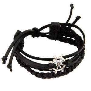 Pulsera Imitación Piel Trenzada