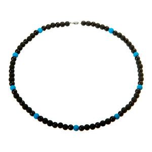 Gargantilla Negro-Azul