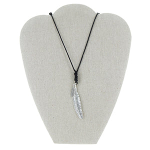 Collar Con Dije Pluma
