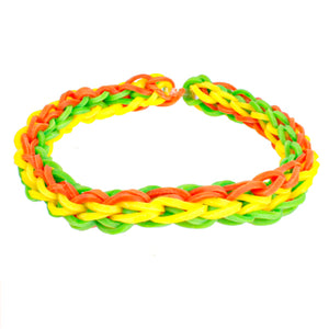 Pulsera Hexagonal Con Ligas